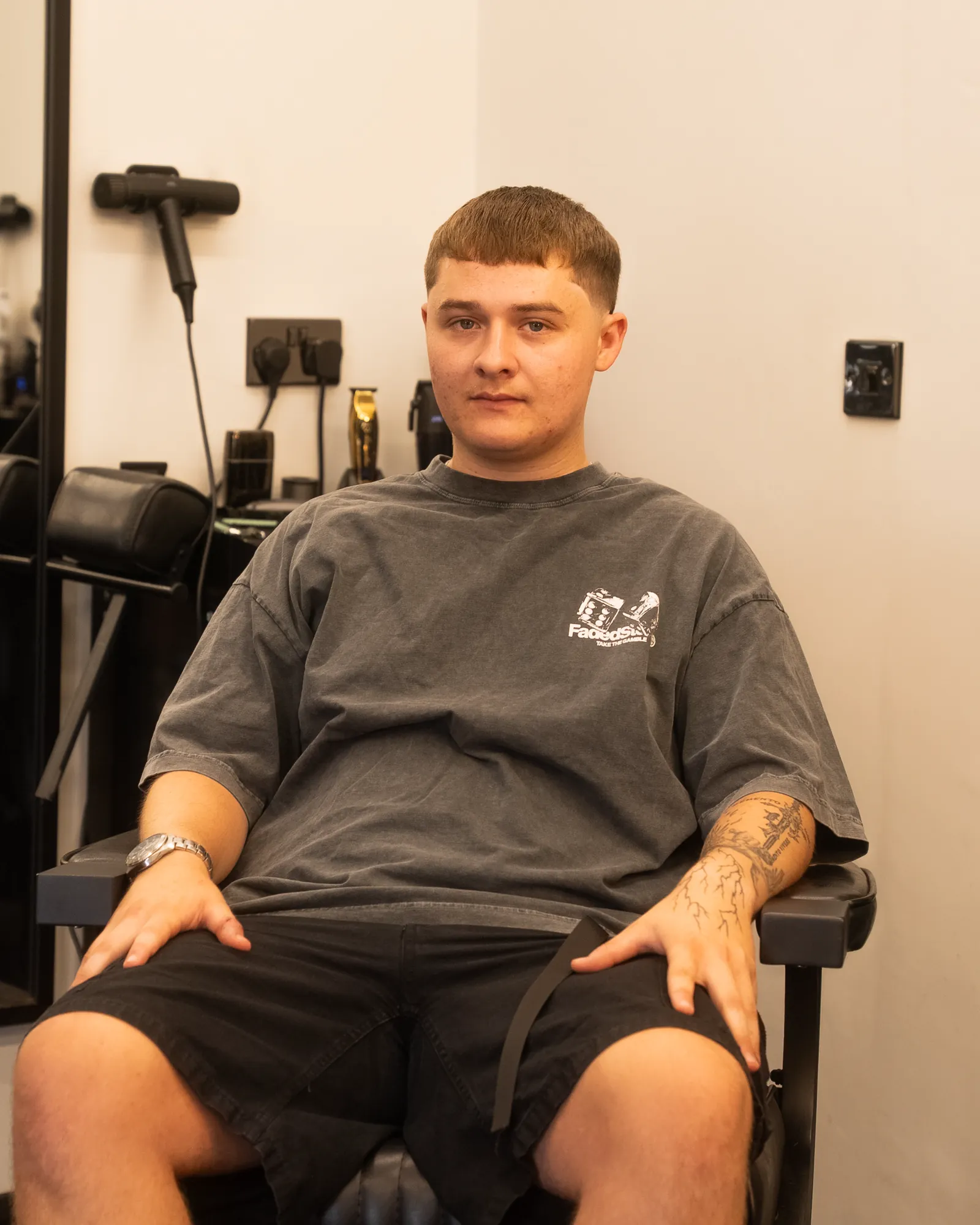 Dan, Barber at JWR Barbers Waddington